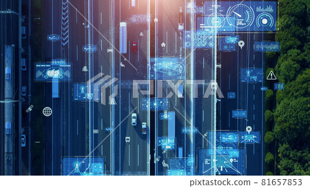 Transportation technology ITS MaaS 81657853