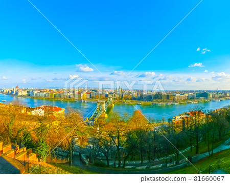 Panoramic overview of Budapest with Parliament building Panoramic overview of Budapest with Parliament building 81660067