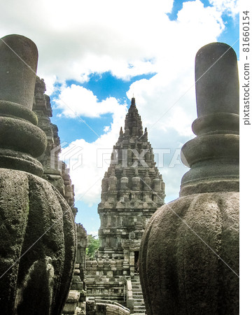 Prambanan temple near Yogyakarta on Java, Indonesia 81660154
