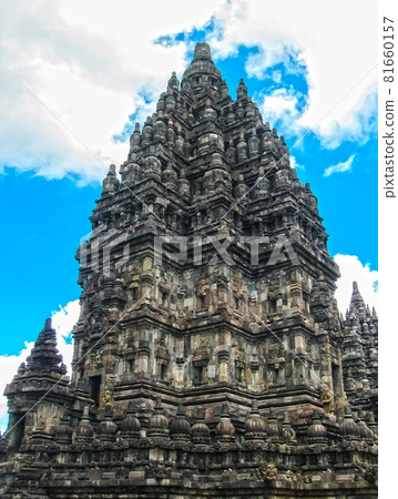 Prambanan temple near Yogyakarta on Java, Indonesia 81660157