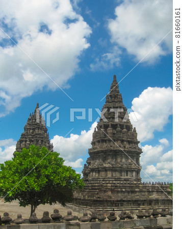 Prambanan temple near Yogyakarta on Java, Indonesia 81660161