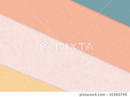 日本紙背景材料 81660749
