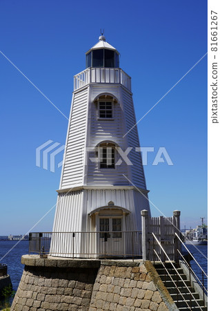 大阪堺市舊堺燈塔(夏末) 大阪堺市舊堺燈塔(夏末) 81661267