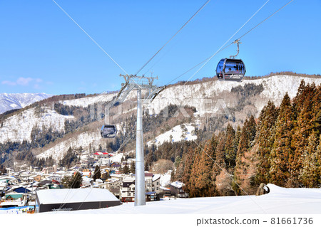 野澤溫泉滑雪場長坂坡和新長坂纜車（長野縣野澤溫泉村） [2021.2] 81661736