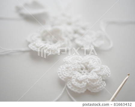 White Floral Irish Crochet 81663432