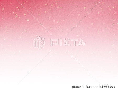 Gold leaf confetti Japanese paper / red Gradation that fades from top to bottom Horizontal Other colors available 81663595