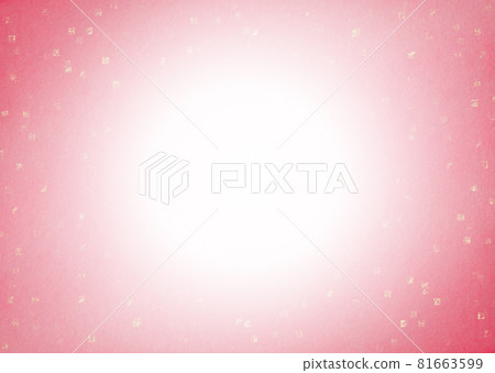 金箔紙屑日本紙/紅色從中心輻射的漸變背景材料水平其他顏色可用 81663599