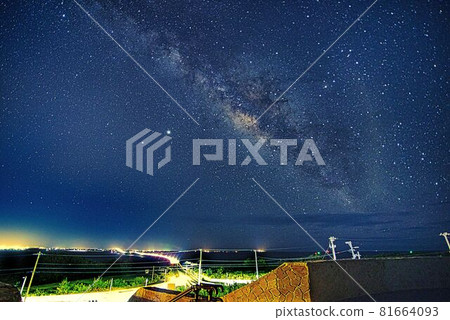 The Milky Way Galaxy at Irabu Bridge The Milky Way Galaxy at Irabu Bridge 81664093