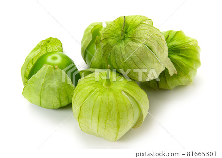 Tomatillo for Mexican food salsa verde 81665301