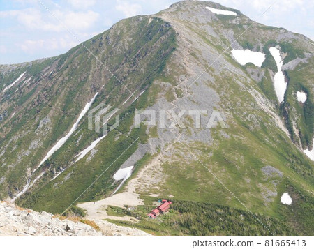 安曇野的象徵：名山百座之一的常年山 81665413