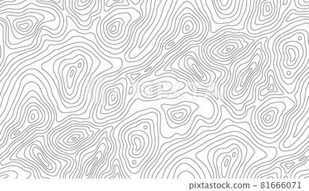 Seamless vector topographic map background.... - Stock Illustration ...