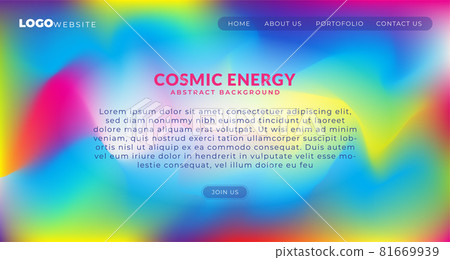 Abstract beautiful rainbow gradient background. Smooth multicolor design wallpaper with copy space for banner, poster, cover, flyer, presentation, advertising, landing page etc. Abstract beautiful rainbow gradient background. Smooth multicolor design wallpaper with copy space for banner, poster, cover, flyer, presentation, advertising, landing page etc. 81669939