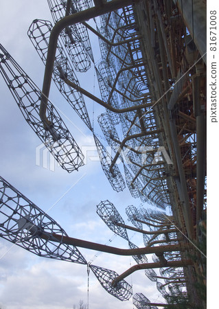 Duga is a Soviet over-the-horizon radar station for an early detection system for ICBM launches. Duga is a Soviet over-the-horizon radar station for an early detection system for ICBM launches. 81671008