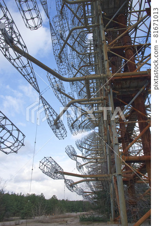 Duga is a Soviet over-the-horizon radar station for an early detection system for ICBM launches. Duga is a Soviet over-the-horizon radar station for an early detection system for ICBM launches. 81671013