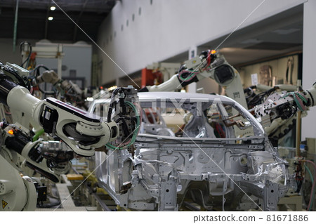 Toyota chassis welding process 81671886