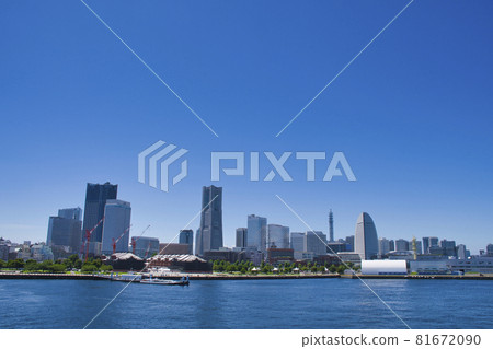 [橫濱市] 從橫濱港大三橋看到的港未來 81672090