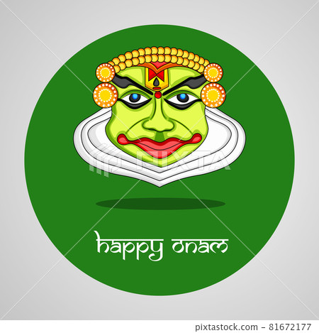 illustration of Indian Festival Onam background illustration of Indian Festival Onam background 81672177