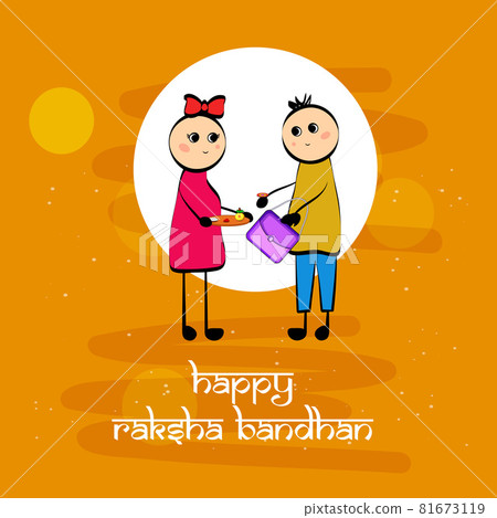 Hindu festival Raksha Bandhan Hindu festival Raksha Bandhan 81673119