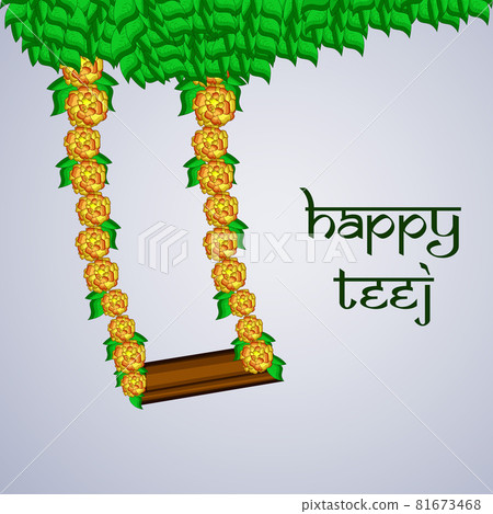 Indian festival Teej Indian festival Teej 81673468