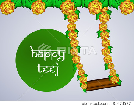 Indian festival Teej Indian festival Teej 81673527