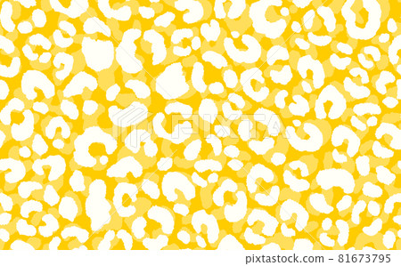 Abstract modern leopard seamless pattern. Animals trendy background. Yellow and white decorative vector stock illustration for print, card, postcard, fabric, textile. Modern ornament of stylized skin Abstract modern leopard seamless pattern. Animals trendy background. Yellow and white decorative vector stock illustration for print, card, postcard, fabric, textile. Modern ornament of stylized skin 81673795