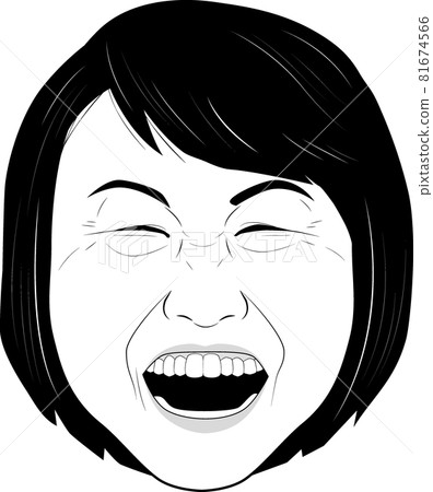 Senior woman with a smile ③ 81674566