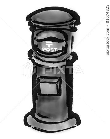 Hand drawn illustrations of old retro posts Hand drawn illustrations of old retro posts 81674825