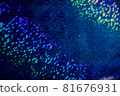 Colored Holographic Abstract Glittered Background 81676931