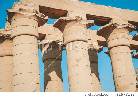Ruins of the Egyptian Karnak Temple, the largest open-air museum in Luxor Ruins of the Egyptian Karnak Temple, the largest open-air museum in Luxor 81678188