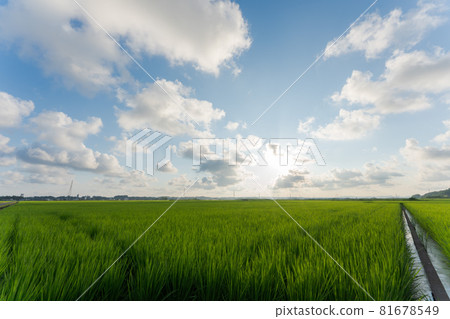 Blue sky white clouds Inada 81678549