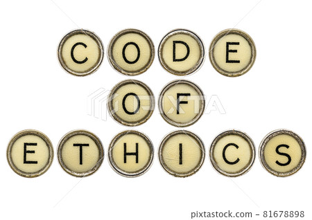 code of ethics in typewriter keys code of ethics in typewriter keys 81678898
