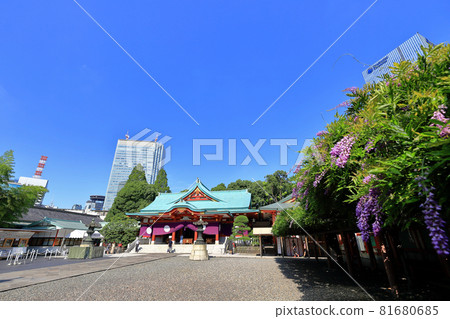 Hie Shrine, main hall, Nagatacho, Chiyoda Ward, Tokyo 81680685