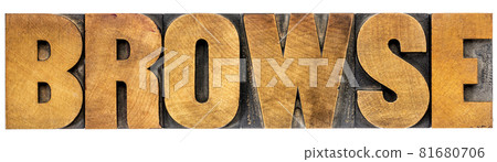 browse word typography browse word typography 81680706