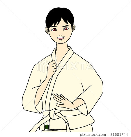 Men learning martial arts 81681744