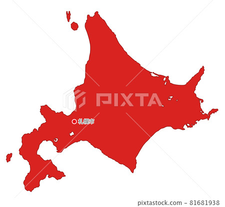 Japan region division _ Hokkaido _ prefectural office location _ re 81681938