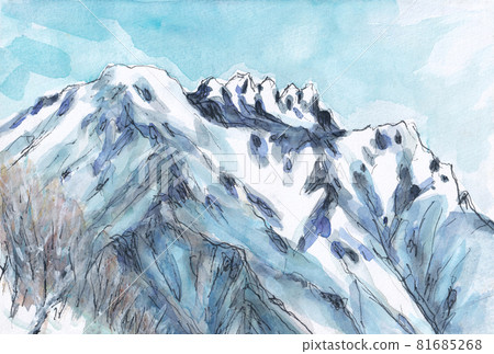 Mt. Hakkai Yatsumine [Snow] January mountain climbing 81685268