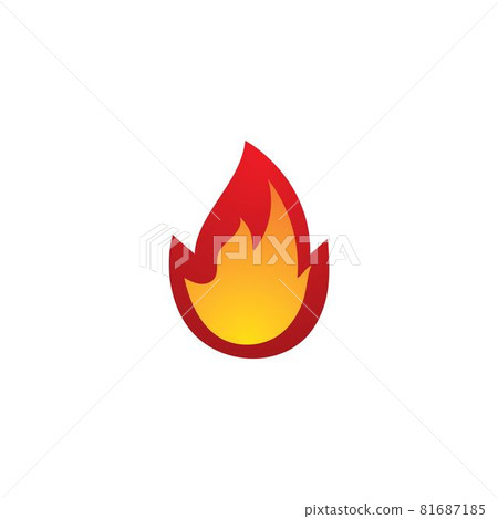 Fire flame Logo 81687185