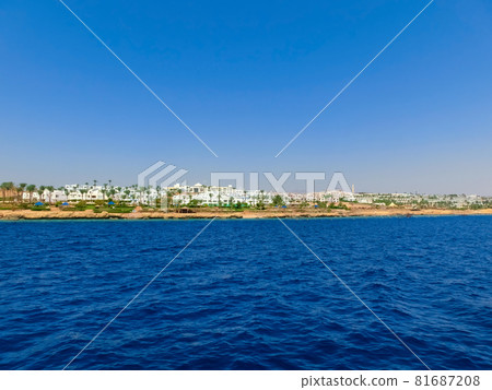 The view of empty from Covid-19 resorts and hotels 81687208