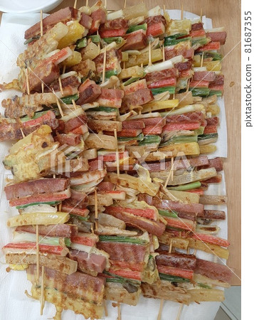 A holiday meal prepared in abundance A holiday meal prepared in abundance 81687355