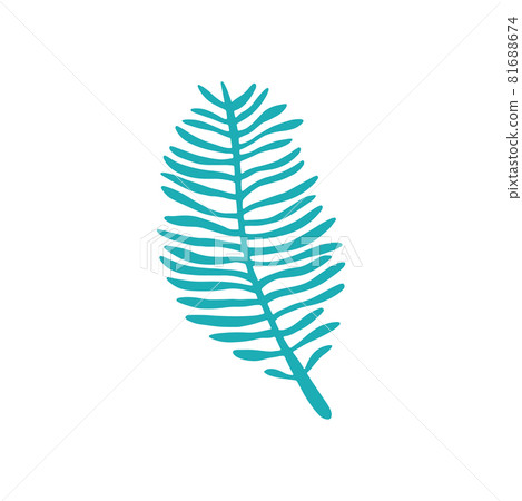 Sea galaxy coral isolated soft seaweed polyps icon Sea galaxy coral isolated soft seaweed polyps icon 81688674