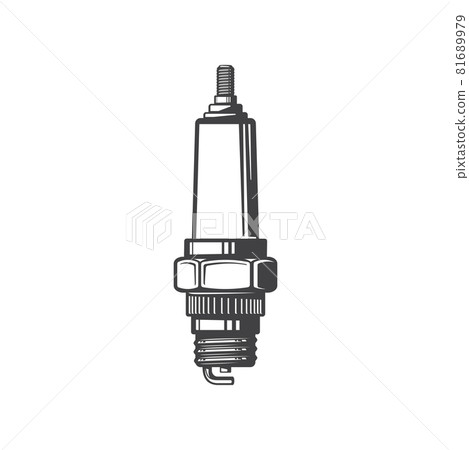 Sparking plug with electrode isolated spare part Sparking plug with electrode isolated spare part 81689979