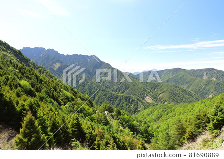 台灣山岳風景 台灣山岳風景 81690889