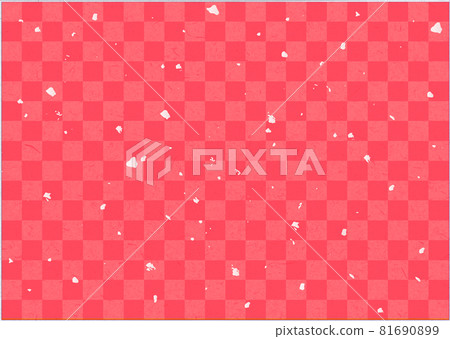 粉色方格圖案 81690899