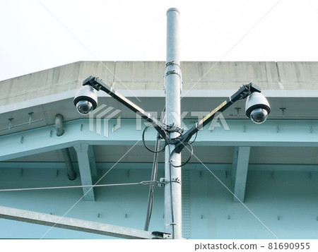Two security cameras Two security cameras 81690955