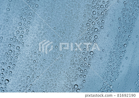 Water droplets repelled by car paint, car wash, wax, rain Water droplets repelled by car paint, car wash, wax, rain 81692190