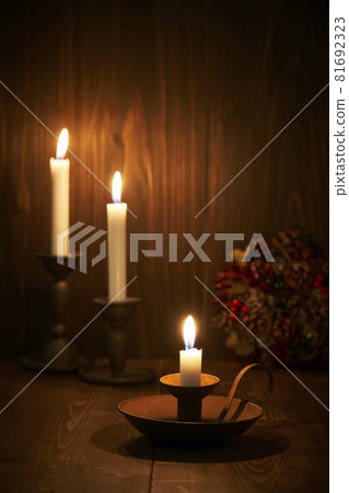 Candlelight Night Christmas Image 81692323
