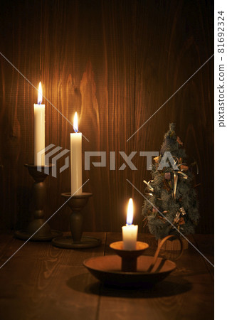 Candlelight Night Christmas Image 81692324