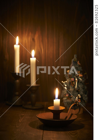 Candlelight Night Christmas Image 81692325