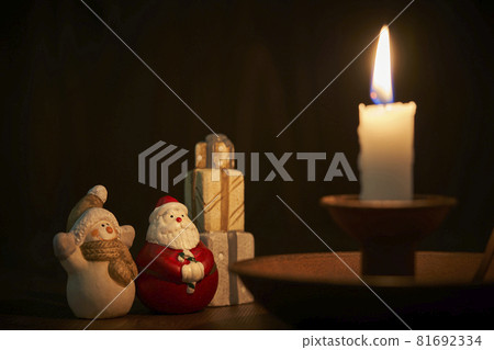 Candlelight Night Christmas Image Candlelight Night Christmas Image 81692334
