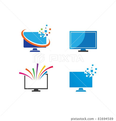Monitor computer icon 81694589